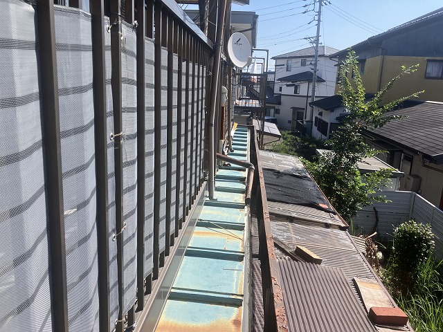 庇・下屋根の確認